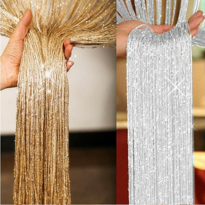 Tassel Decoration Fly Screen Panel - 5 Colours Available