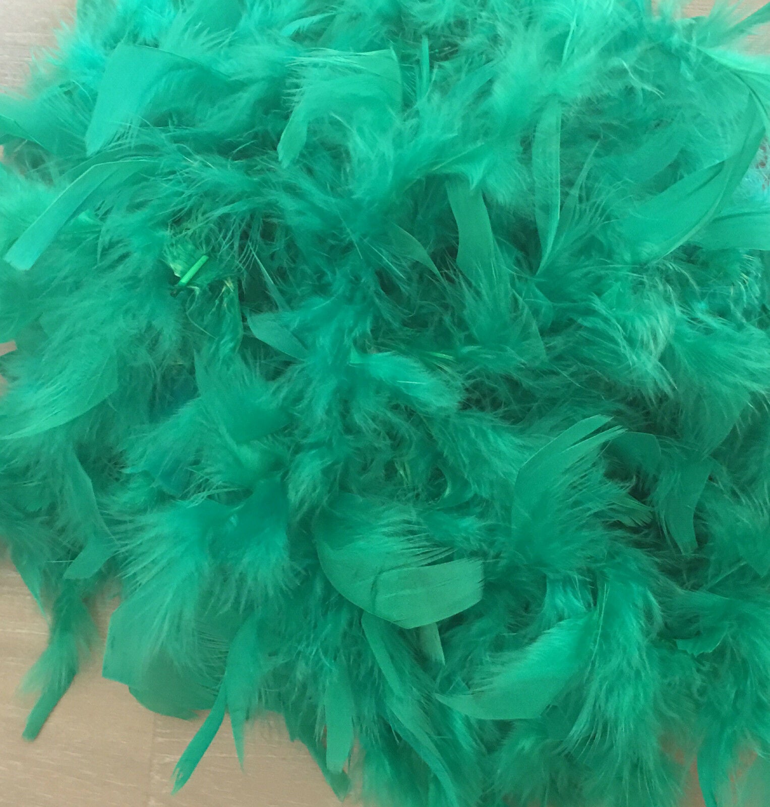 1.5M Stripe Fluffy Feather Boa - 10 Colours Available