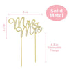 Mr & Mrs Wedding Cake Topper Crystal Wedding Party Decoration