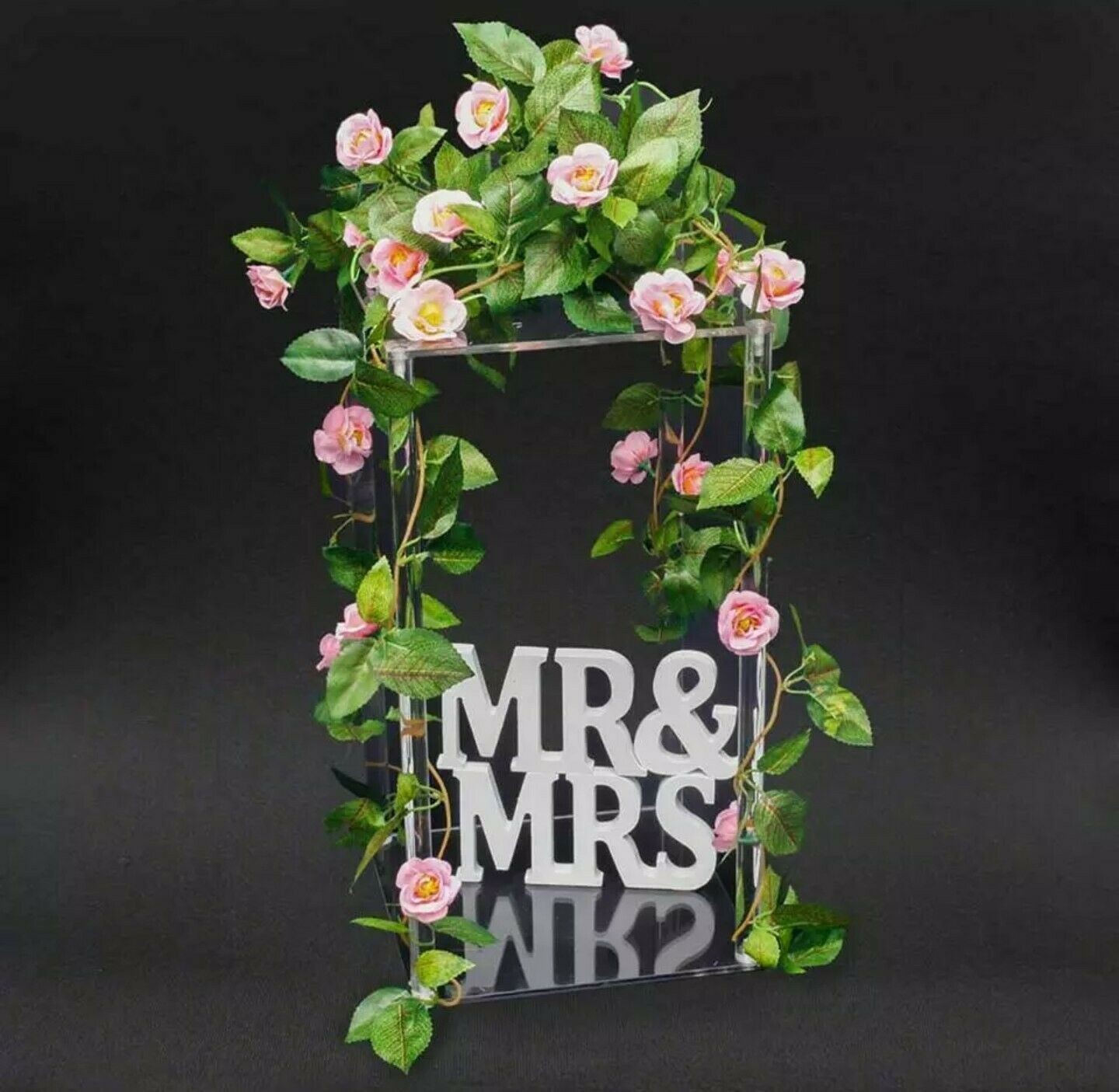 Clear Acrylic Flower Rack Centrepiece Stand Wedding plinth Party Display