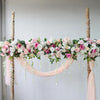 Artificial Flower Panel Arrangement Wall Runner Rose Wedding Party