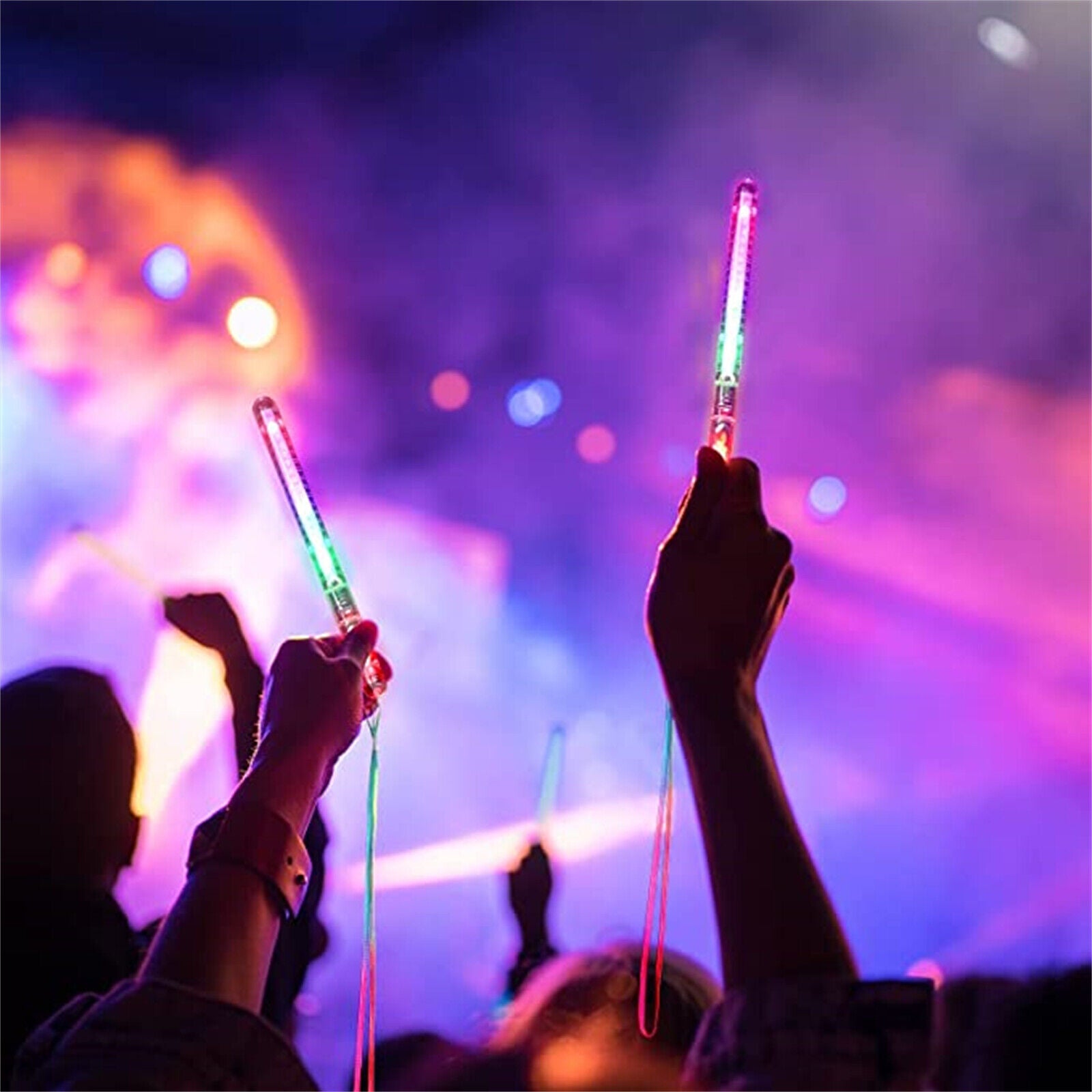 12pcs LED Light Flashing Wand Stick Glowsticks