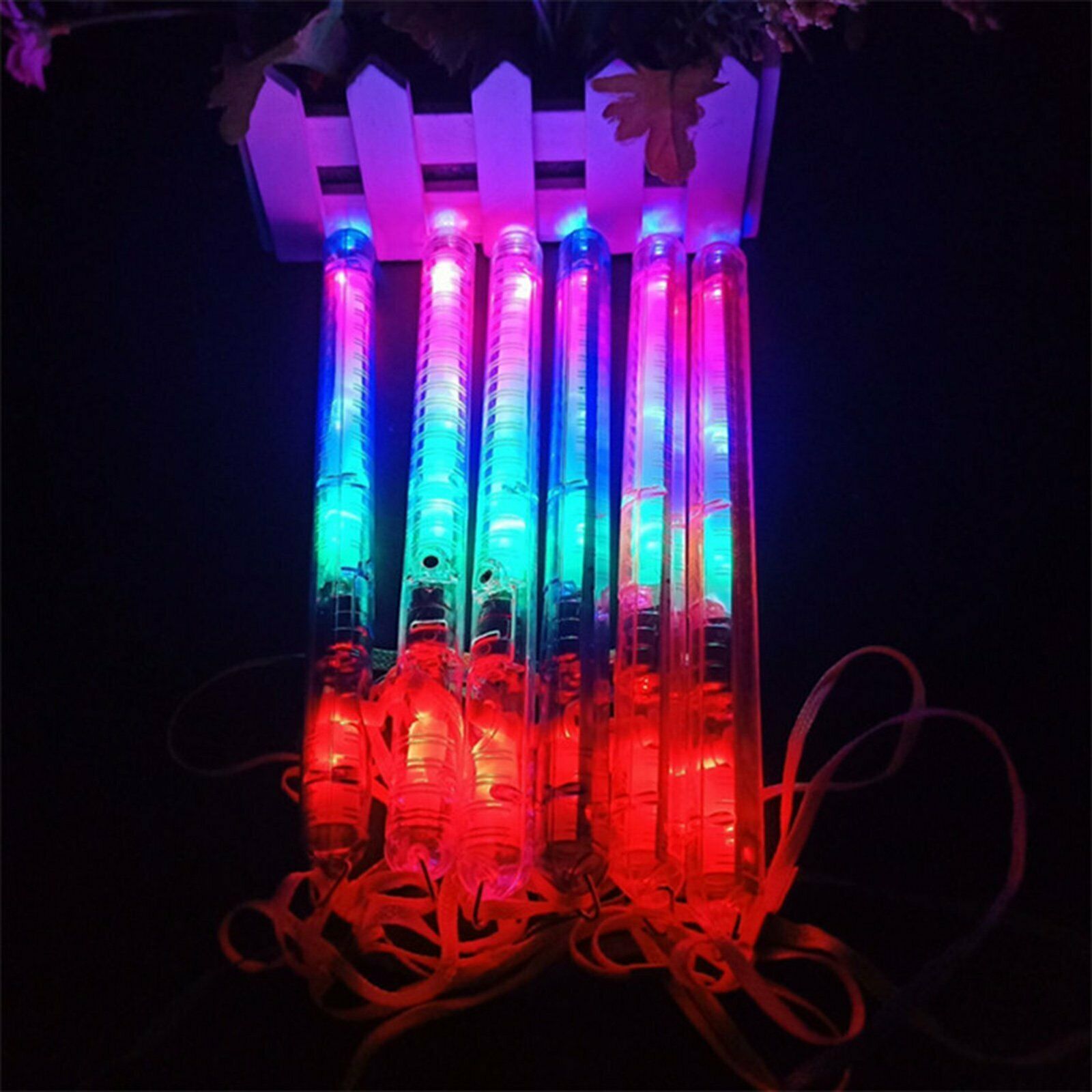 12pcs LED Light Flashing Wand Stick Glowsticks