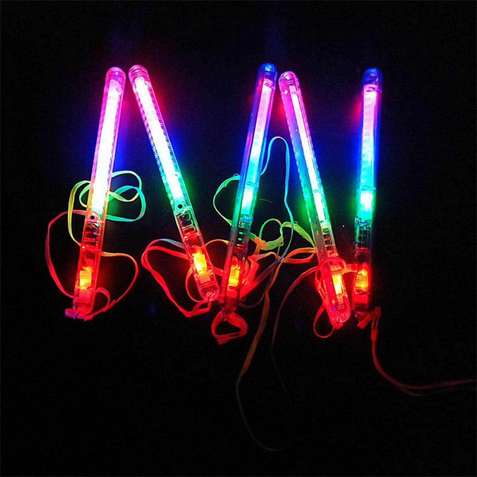 12pcs LED Light Flashing Wand Stick Glowsticks