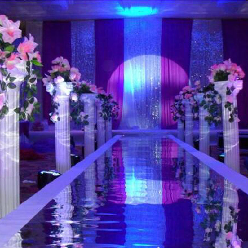 Fashion Wedding Props Decorative Roman Columns White Plastic Pillars Flower Pot Road Lead Stand Party Event 121CM