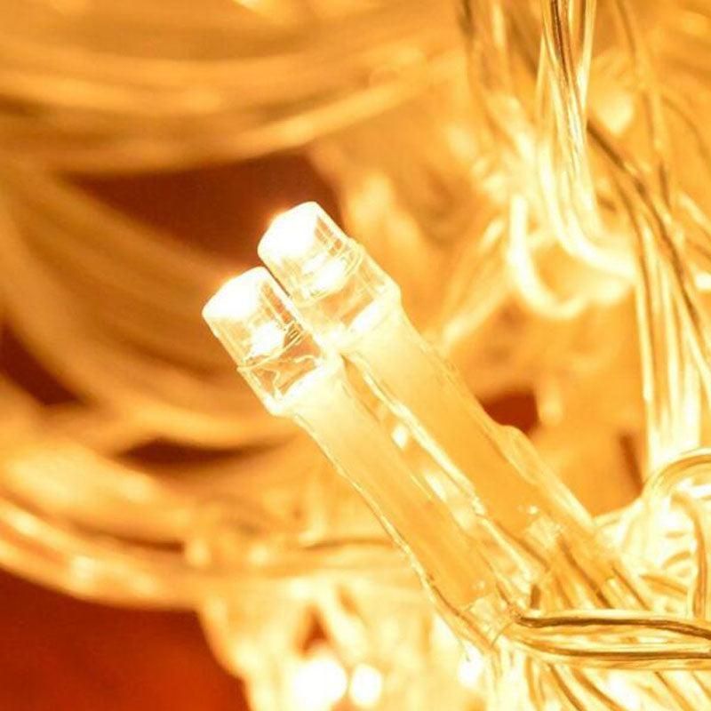 Led Curtain Fairy Lights Wedding Christmas Garden Party-6*3M