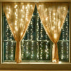 Led Curtain Fairy Lights Wedding Christmas Garden Party-3*3M